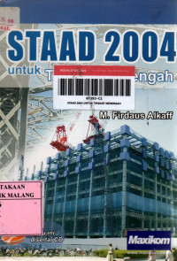 Image of STAAD 2004 untuk tingkat menengah