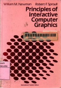 Principles of interactive computer graphics second edition
