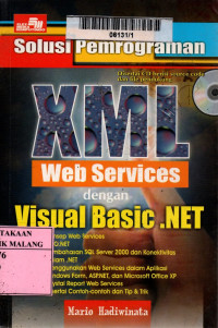 Solusi pemograman xml web services dengan visual basic net