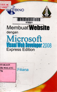 Membuat website dengan microsoft visual web development 2008 express edition