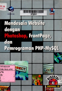 Image of Mendesain website dengan photoshop, frontpage, dan pemrograman php-mysql edisi 1