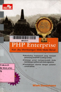 Php enterprise : kiat jitu membangun web skala besar