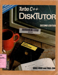 Image of Turbo C++ disktutor 2nd edition