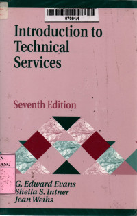 Introduction to technical services 7th edition