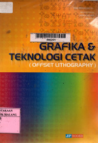 Image of Grafika dan teknologi cetak (offset lithography)