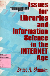 Image of Issues for libraries and information science in the internet age