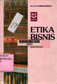 Image of Etika bisnis edisi revisi