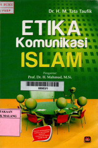 Image of Etika komunikasi islam