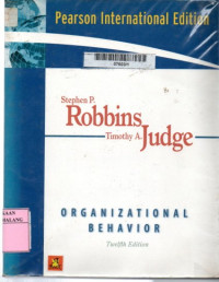 Organizational behavior 12th edition