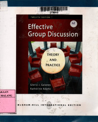 Effective group discussion: theory and practice 12th edition