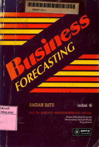 Business forecasting bagian 1 edisi 4