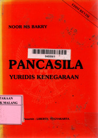 Image of Pancasila yuridis kenegaraan