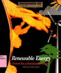 Renewable energy: power for a sustainable future