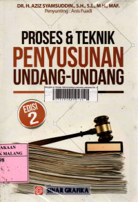 Proses dan teknik penyusunan undang-undang edisi 2