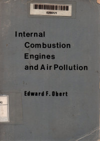 Internal combustion engines and air pollution third edition