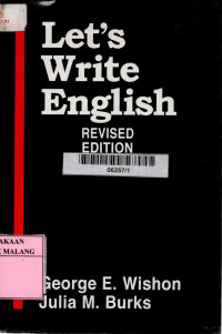 Let's write English revised edition