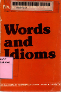 Words and idioms
