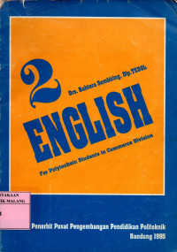 English 2 for polytechnic students in commerce division