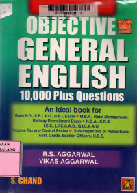 Image of Objective general English: 10,000 plus questions