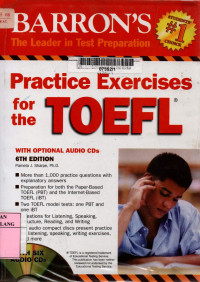 Practice exercises for the TOEFL with optional audio CDs 6th edition