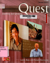 Quest 1: listening and speaking 2nd edition