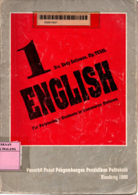 Image of English 1 for polytechnic students in commerce division