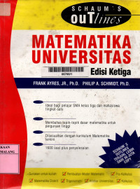Teori dan soal-soal matematika universitas edisi 3