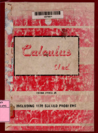 Schaum's outline theory and problems of calculus 1st and 2nd edition
