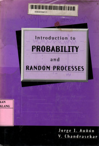 Intoduction to probality and random processes