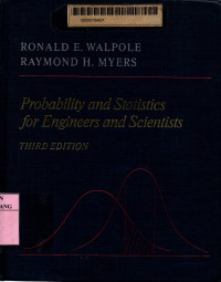Probability and statistics for engineers and scientists 3rd edition