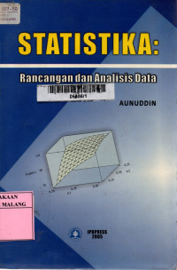 Statistika: rancangan dan analisis data