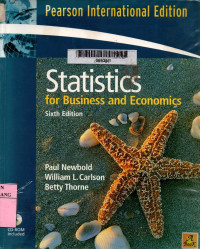 Statistics for business and economics 6th edition