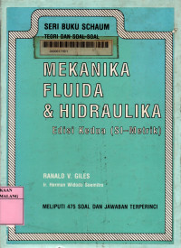 Teori dan soal-soal mekanika fluida dan hidraulika edisi 2