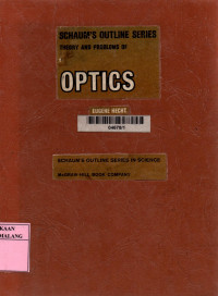 Schaum's outline of theory and problems of optics