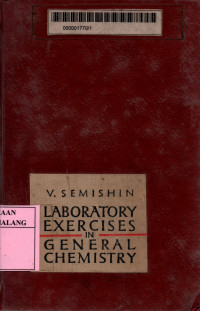 Laboratory excercises in general chemistry