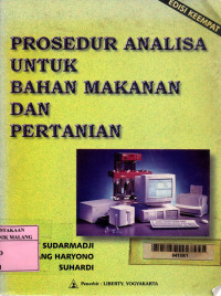Prosedur analisis untuk bahan makanan dan pertanian edisi 4