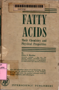 Fatty acids: the chemistry and physical properties
