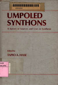 Umpoled synthons: a survey of sources and uses in synthesis