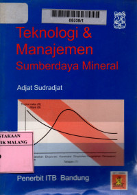 Teknologi dan manajemen sumberdaya mineral