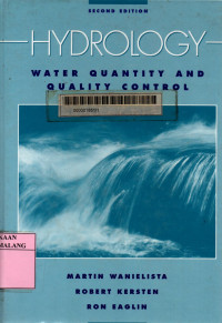 Hydrology: water quantity and quality control 2nd edition