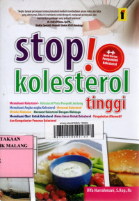 Stop! kolesterol tinggi