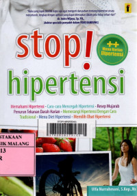 Stop! Hipertensi
