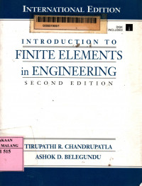 Introduction to finite elements in engineering 2nd edition