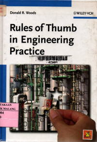 Image of Rules of thumb in engineering practice
