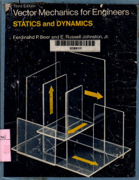 Vector mechanics for engineers: statics and dynamics 3rd edition
