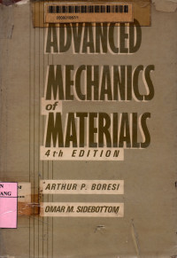 Image of Advanced mechanics of materials 4th edition