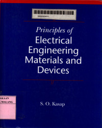 Principles of electrical engineering materials and devices