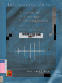 Elements of engineering electromagnetics 6th edition