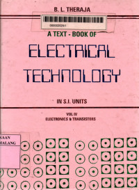 A text-book of electrical technology