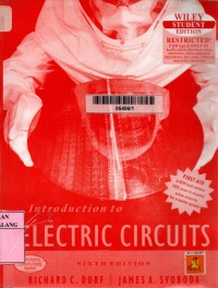 Introduction to electric circuits 6th edition